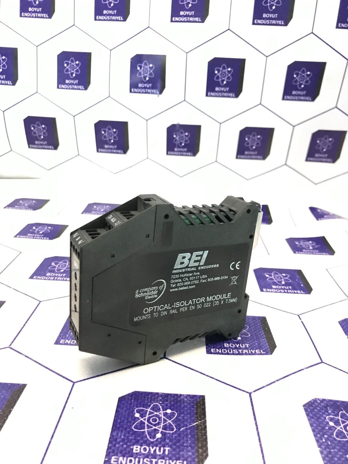 BEI OPTICAL-ISOLATOR MODULE- 924-60001-010 EM-DR1-IC-24-TB-28VV