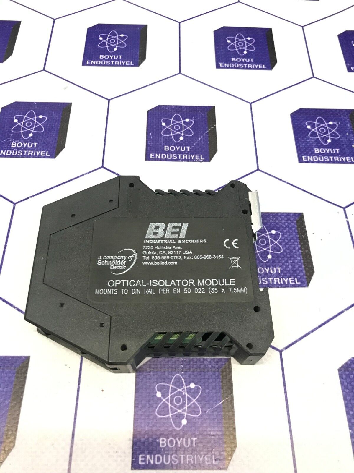 BEI OPTICAL-ISOLATOR MODULE- 924-60001-010 EM-DR1-IC-24-TB-28VV