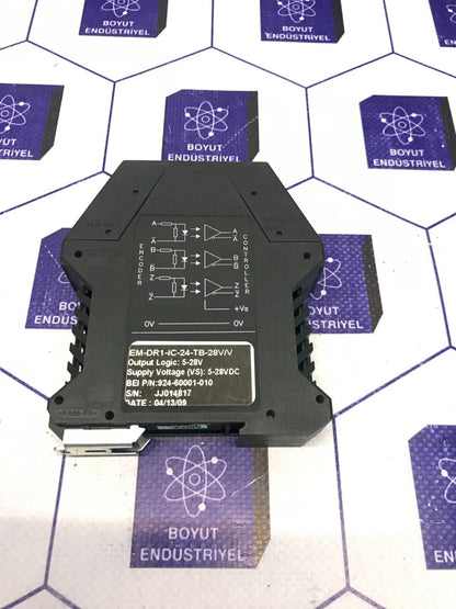 BEI OPTICAL-ISOLATOR MODULE- 924-60001-010 EM-DR1-IC-24-TB-28VV