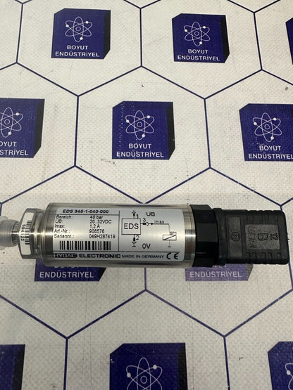 HYDAC ELECTRONIC ELECTRONIC PRESSURE SWITCH MAT NR920163 EDS345-1-040000