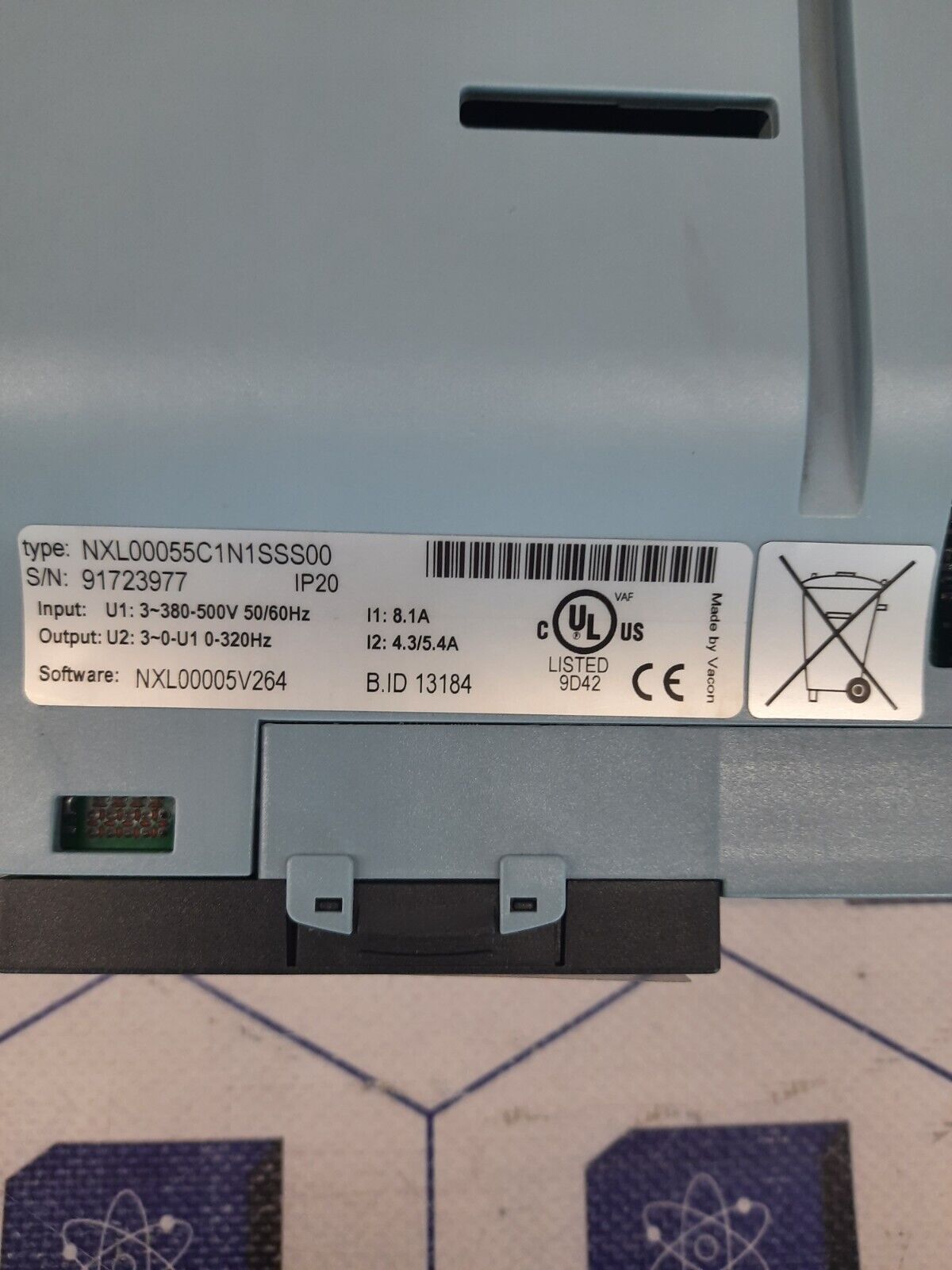 VACON IP20 - 91723977 NXL00055C1N1SSS00