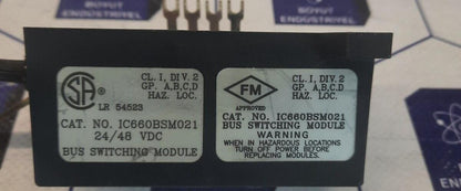 GE FANUC IC660BSM021D BUS SWITCHING MODULE