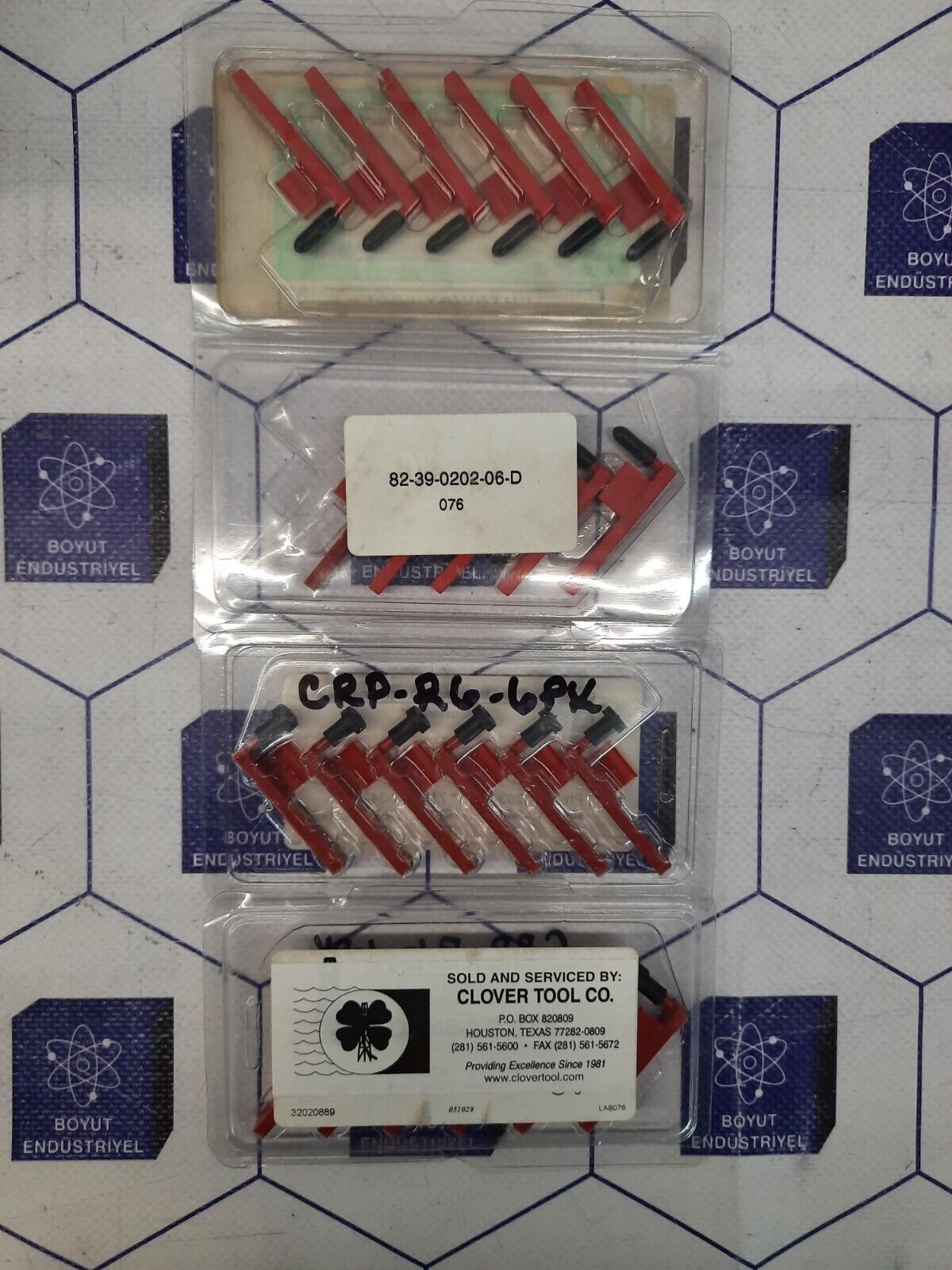 MATERIAL LABEL CRP-R6-6PK -1 HART RECORDER, 6-PACK Stock