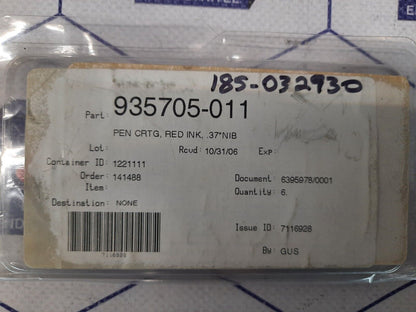 MATERIAL LABEL CRP-R6-6PK -1 HART RECORDER, 6-PACK Stock