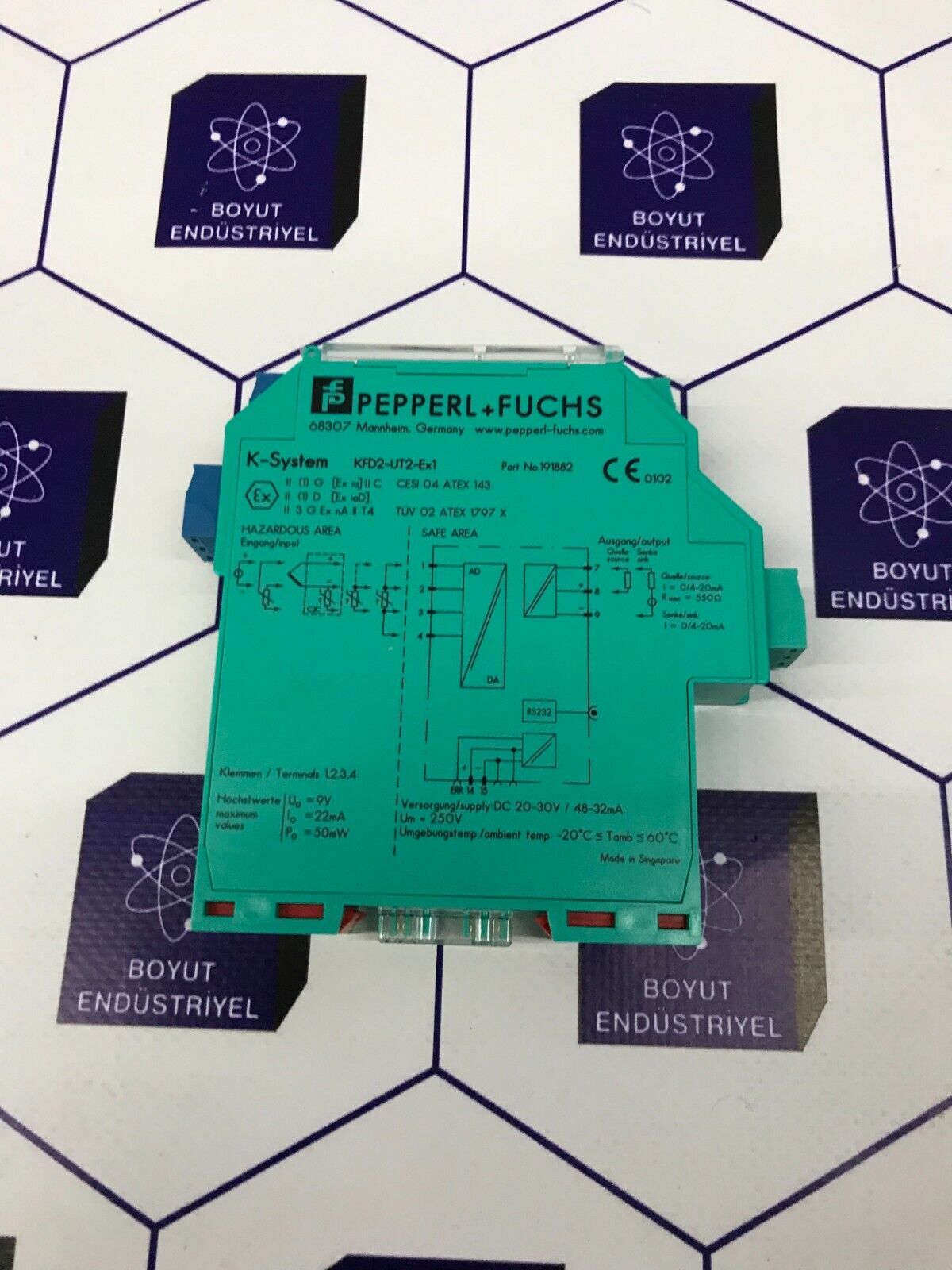 PEPPERL FUCHS 191882 K-SYSTEM KFD2-UT2-Ex1