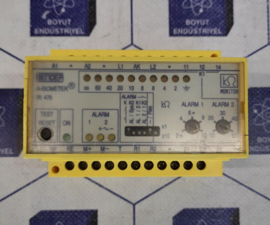 BENDER IR475LY-421 INSULATION MONITORING DEVICE