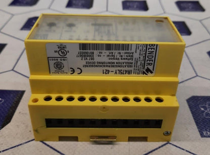 BENDER IR475LY-421 INSULATION MONITORING DEVICE