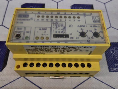 BENDER IR475LY-421 INSULATION MONITORING DEVICE