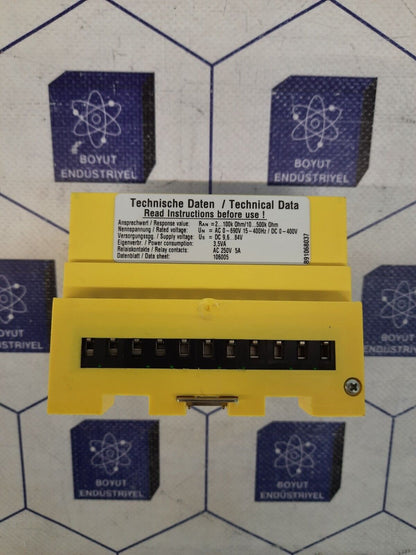 BENDER IR475LY-421 INSULATION MONITORING DEVICE