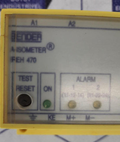 BENDER IREH470Y2-6 INSULATION MONITORING DEVICE