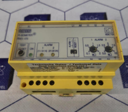 BENDER IREH470Y2-6 INSULATION MONITORING DEVICE