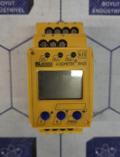 BENDER IR420-D4-2  A-ISOMETOR INSULATION MONITORING DEVICE