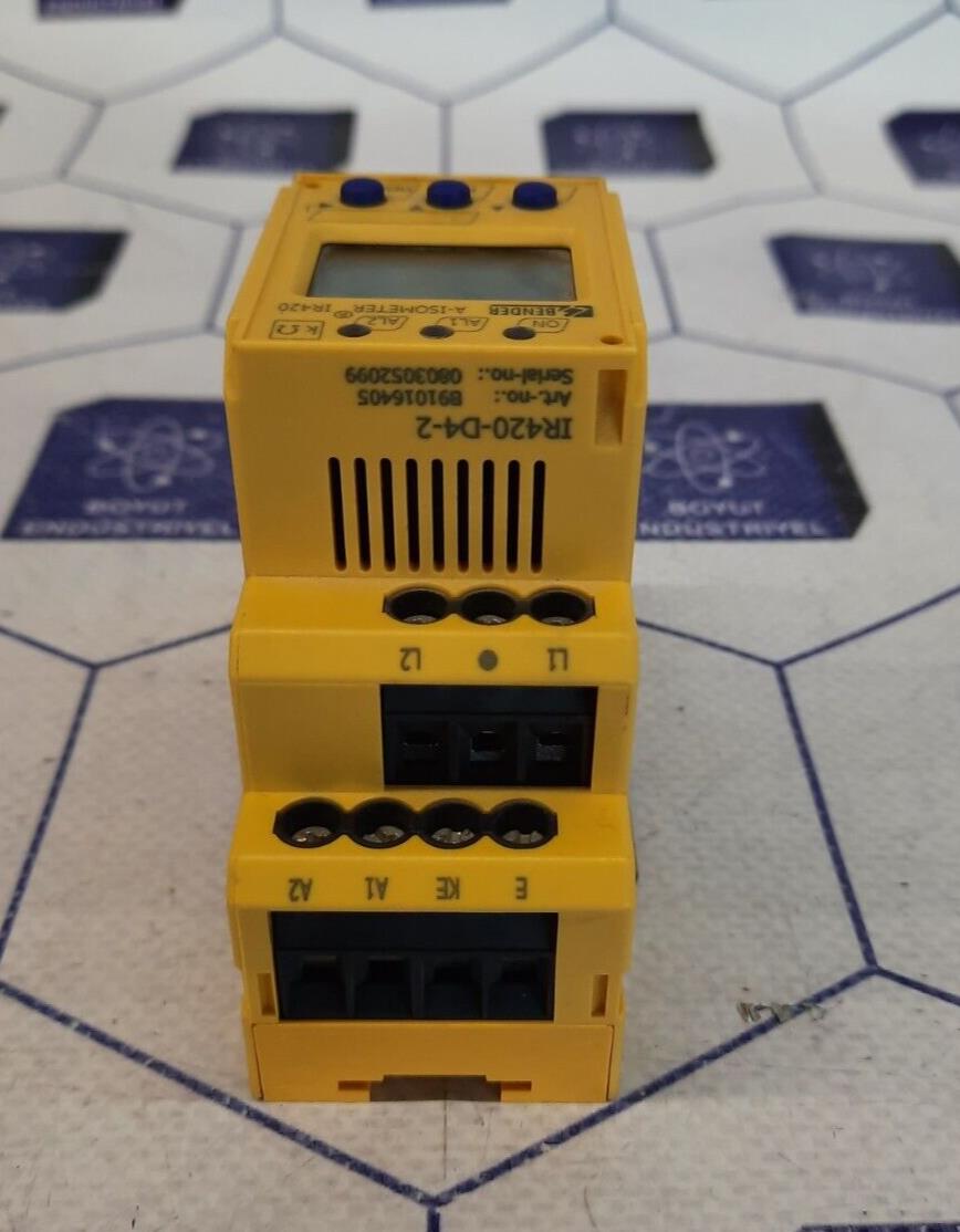 BENDER IR420-D4-2  A-ISOMETOR INSULATION MONITORING DEVICE