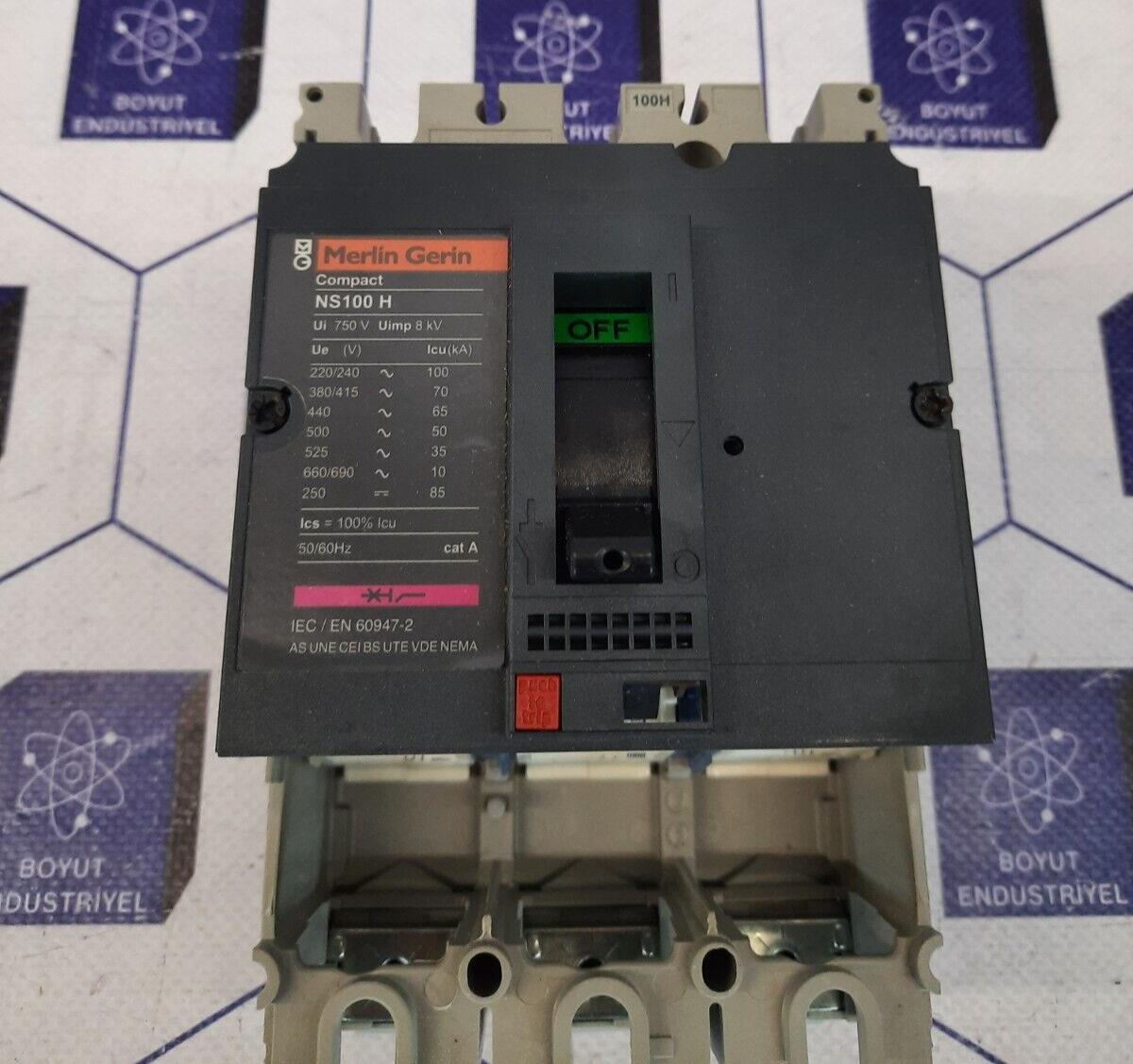 MERLIN GERIN NS100H COMPACT NS /CIRCUIT- BREAKER DISJONCTEUR