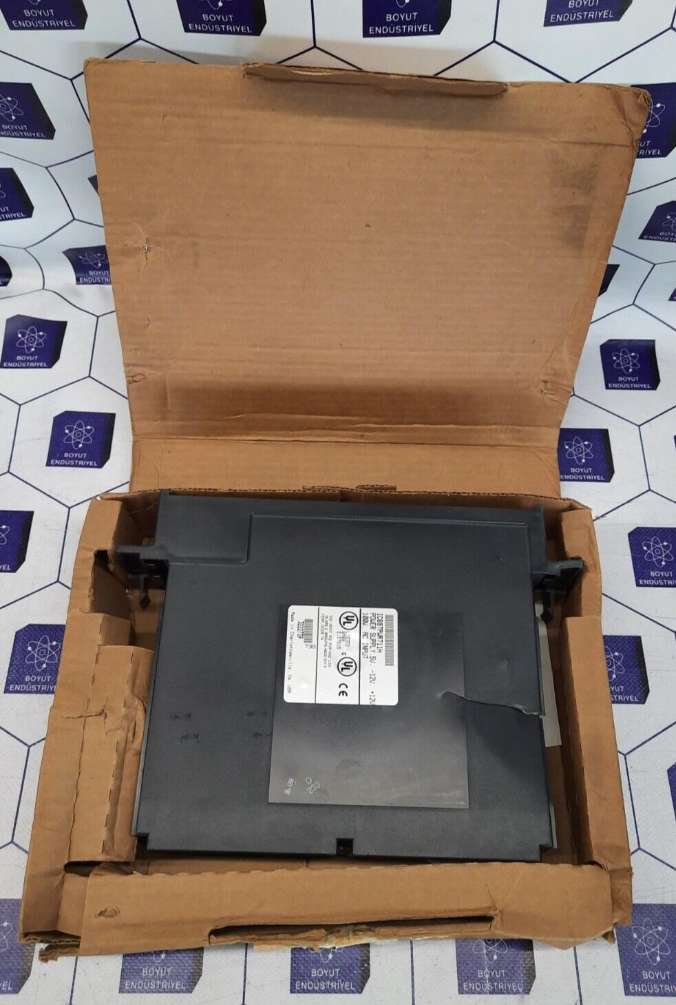 GE FANUC IC697PWR711H POWER SUPPLY 5V-12V+12V 100W AC INPUT (damaged)