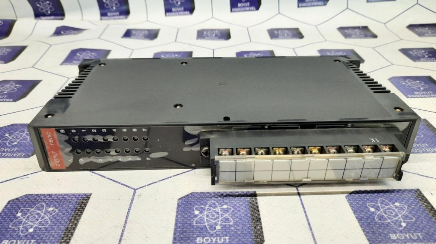 GE FANUC IC630MDL375B SERIESTHREE PROGRAMMABLE CONTROLLER 115VAC OUTPUT MDL/16