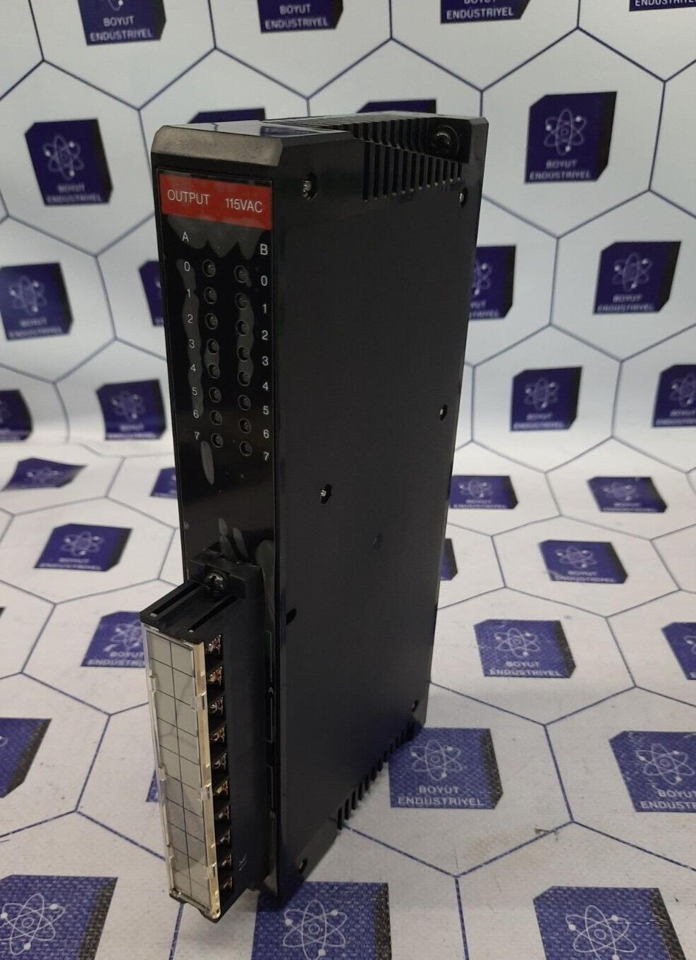 GE FANUC IC630MDL375B SERIESTHREE PROGRAMMABLE CONTROLLER 115VAC OUTPUT MDL/16