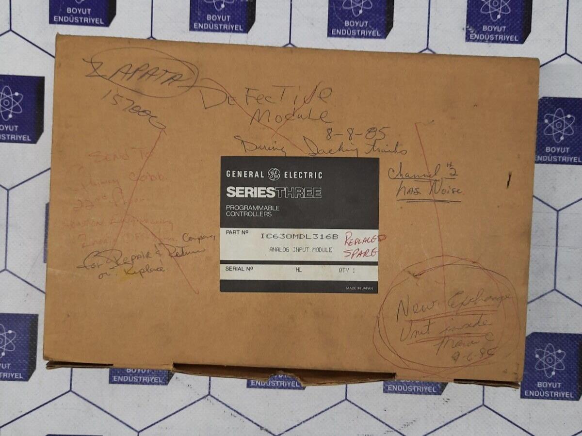 GE FANUC IC630MDL316B SERIESTHREE PROGRAMMABLE CONTROLLER