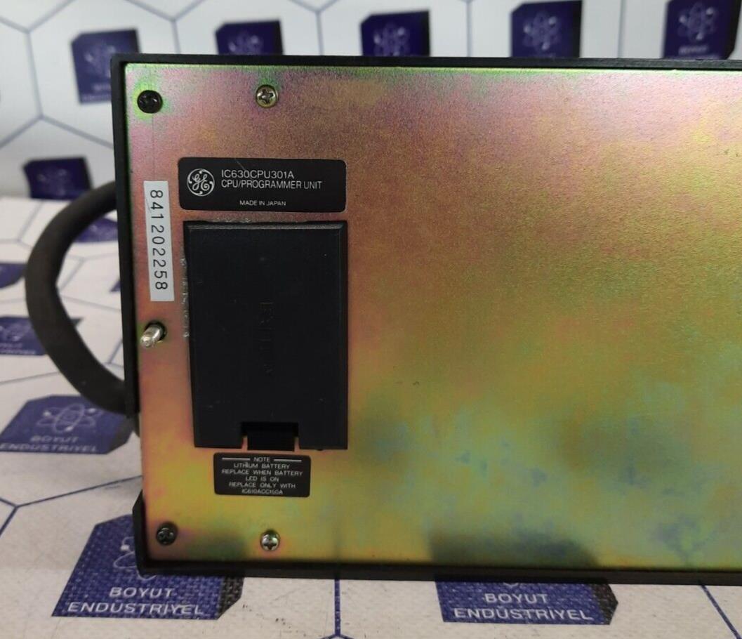 GE FANUC IC630CPU301A SERIESTHREE PROGRAMMABLE CONTROLLER