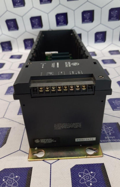 GE FANUC IC610CHS120A RACK W/HI CAP POWER SUPPLY/10 SERIESONE PROGRAMMABLE