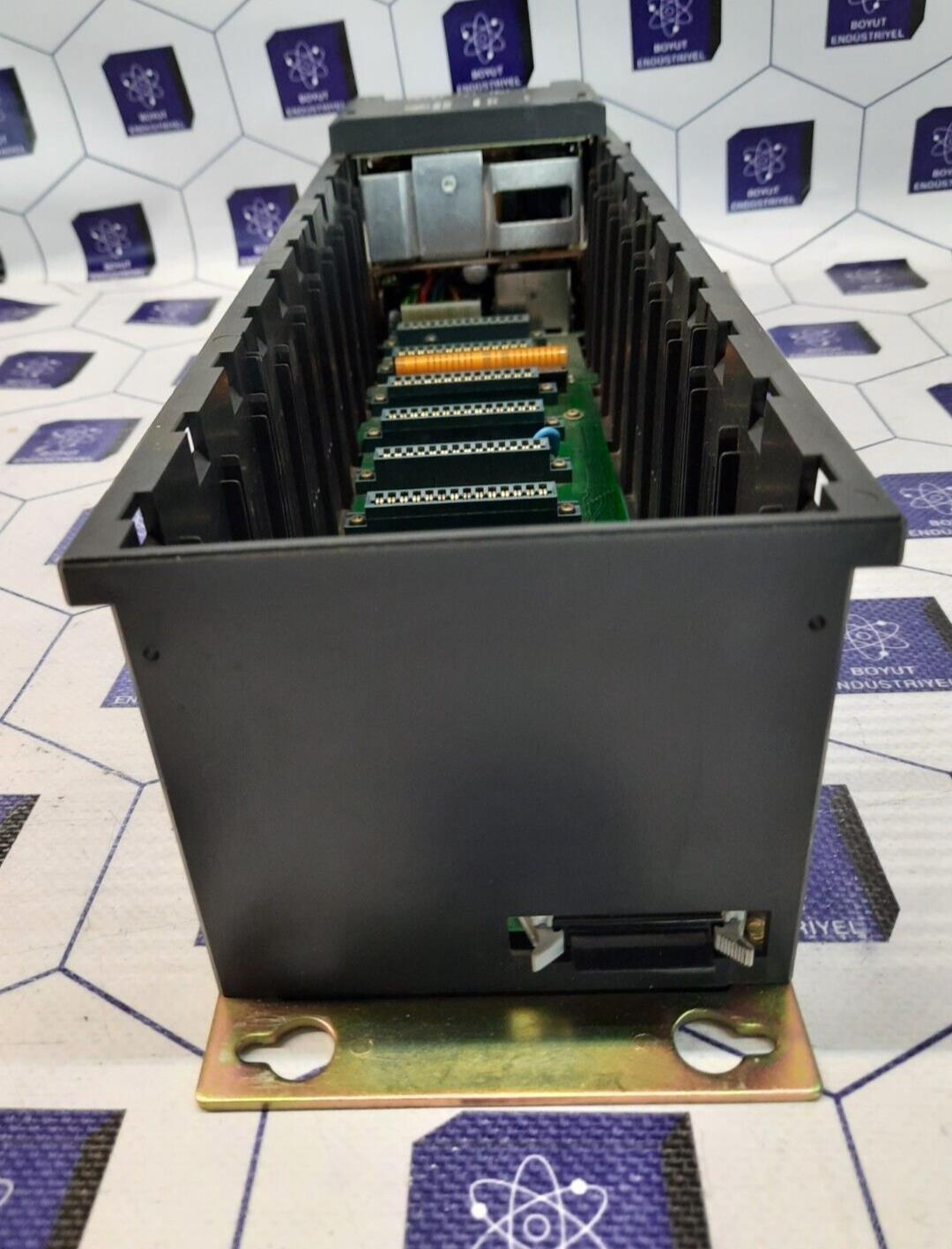 GE FANUC IC610CHS120A RACK W/HI CAP POWER SUPPLY/10 SERIESONE PROGRAMMABLE