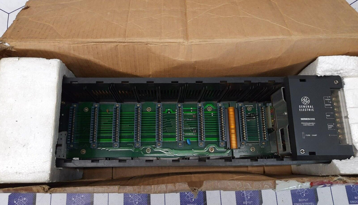 GE FANUC IC610CHS120A RACK W/HI CAP POWER SUPPLY/10 SERIESONE PROGRAMMABLE