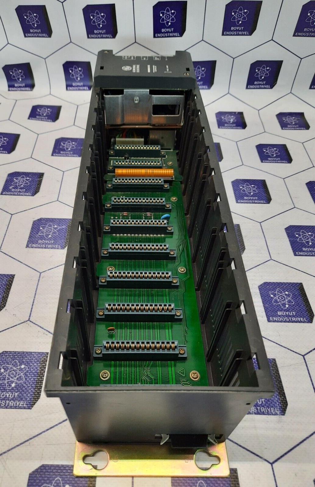 GE FANUC IC610CHS120A RACK W/HI CAP POWER SUPPLY/10 SERIESONE PROGRAMMABLE