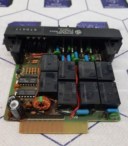 GE FANUC IC610MDL180A RELAY OUTPUT MODULE 8 CIRCUITS