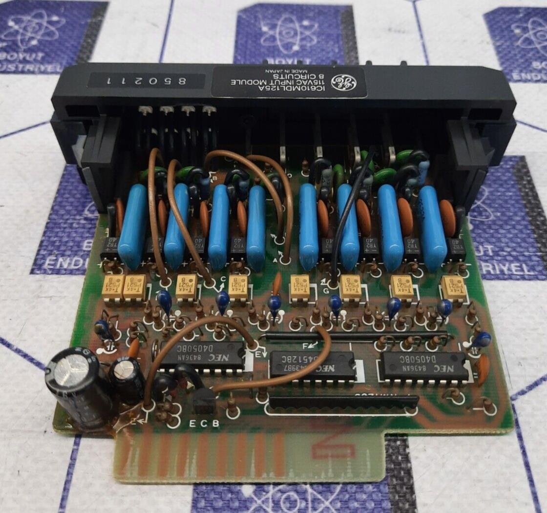 GE FANUC IC610MDL125A 115VAC INPUT MODULE 8CIRCUITS