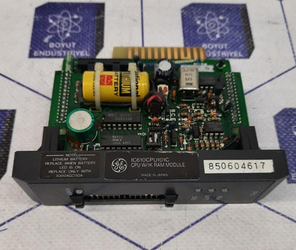 GE FANUC IC610CPU101C CPUW/1K RAM MODULE