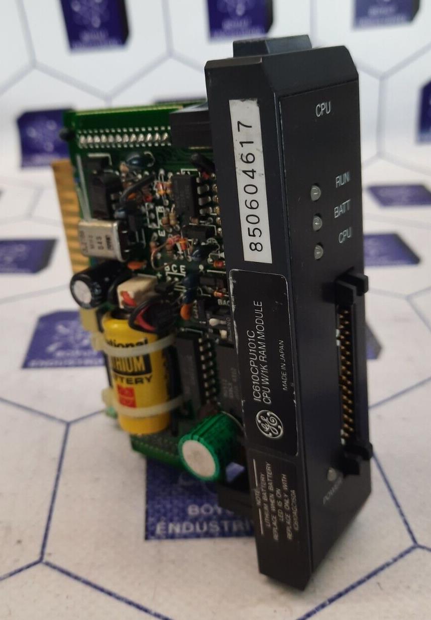 GE FANUC IC610CPU101C CPUW/1K RAM MODULE