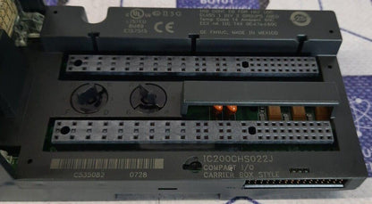 GE FANUC IC200CHS022J COMPACT I/O CARRIER BOX STYLE