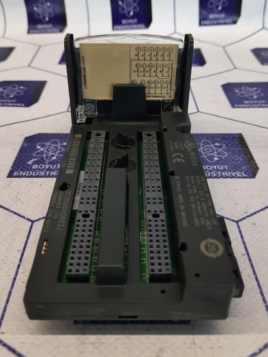 GE FANUC IC200CHS022J COMPACT I/O CARRIER BOX STYLE