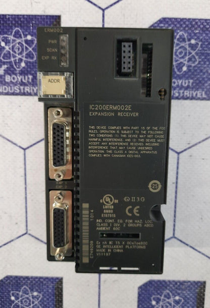 GE FANUC IC200ERM002E EXPANSION RECEIVER