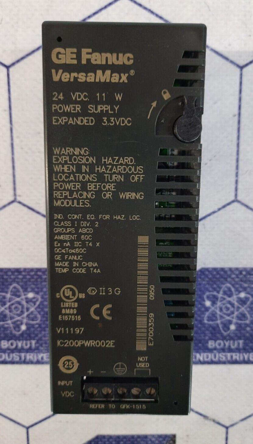 GE FANUC IC200PWR002E VERSAMAX POWER SUPPLY EXPANDED 3.3VDC