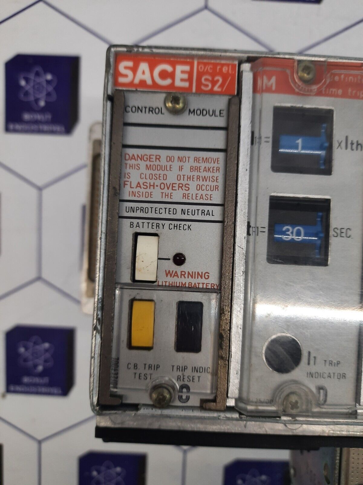 ABB SACE S2 CONTROL MODULE BY-PASS MODULE