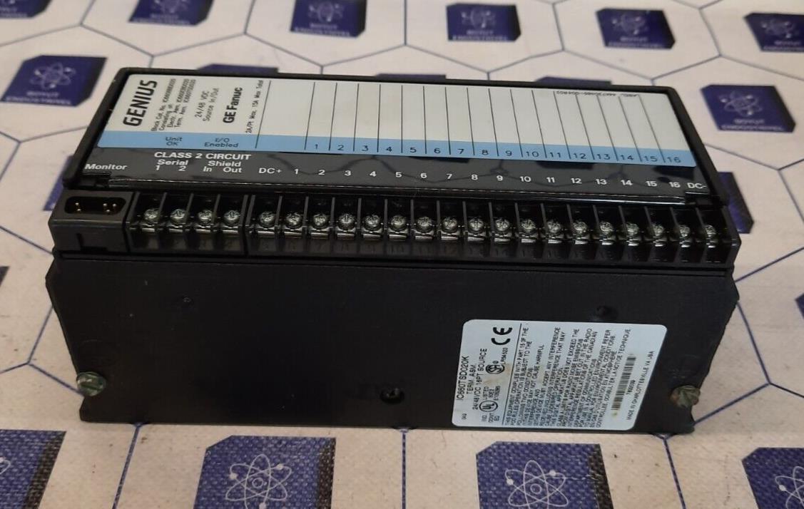 GE FANUC IC660BBD020U GENIUS 16PT SOURCE BLOCK