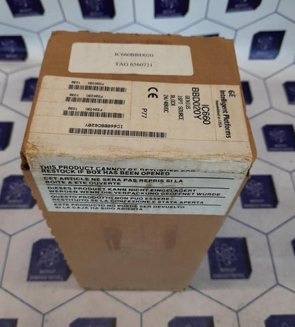 GE FANUC IC660BBD020Y GENIUS 16PT SOURCE BLOCK
