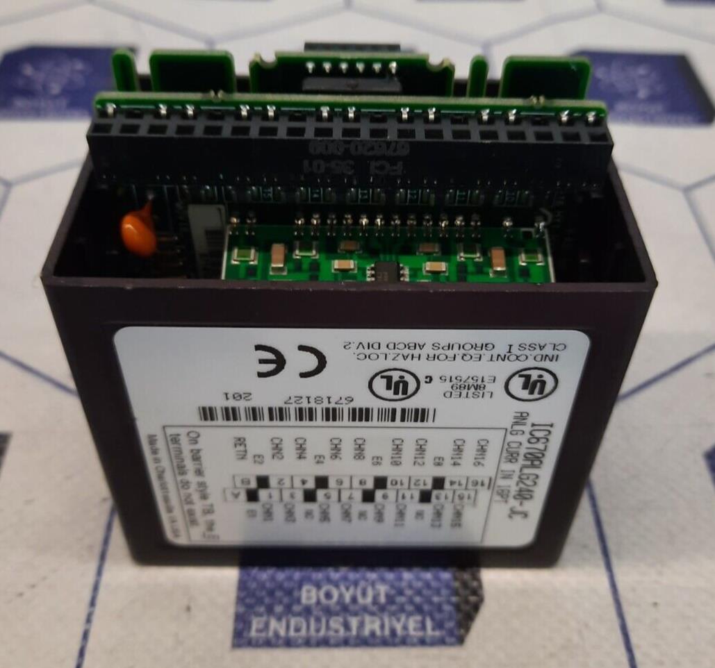 GE FANUC IC670ALG240-JC ANLG CURR IN 16PT