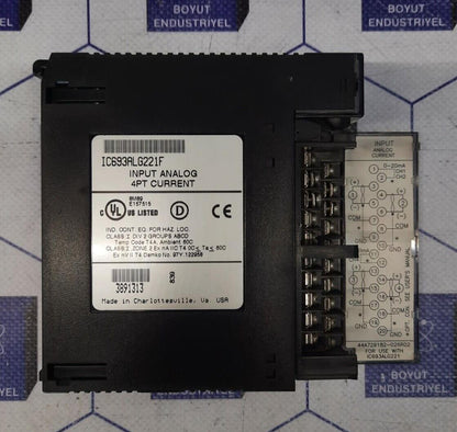 GE FANUC IC693ALG221F INPUT ANALOG 4PT CURRENT