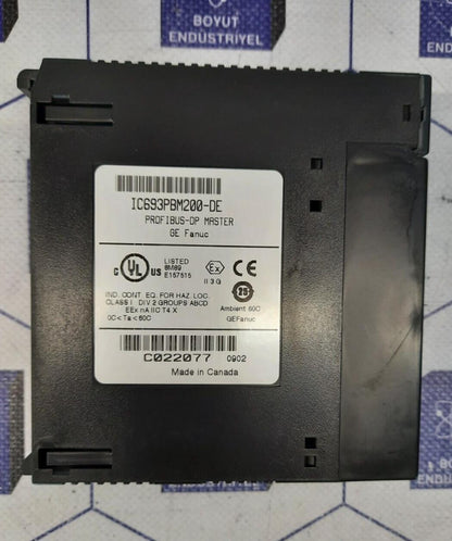 GE FANUC IC693PBM200-DE PROFIBUS-DP MASTER