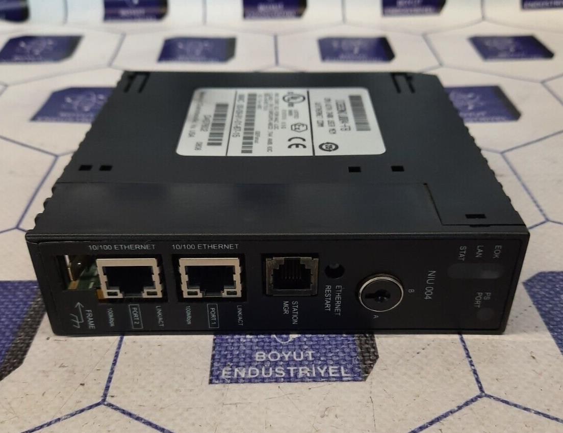 GE FANUC IC693NIU004-FB CPU WITH 240K USER MEM U/ETHERNET COMM