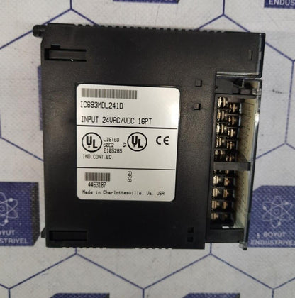 GE FANUC IC693MDL241D INPUT 24VAC/VDC 16PT