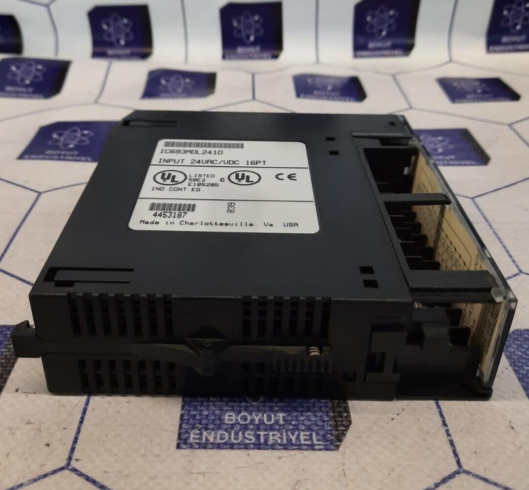 GE FANUC IC693MDL241D INPUT 24VAC/VDC 16PT