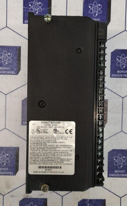 GE FANUC IC660EBD020X/IC660TSD020K - IC660BBD020/IC660EBD020/IC660TSD020