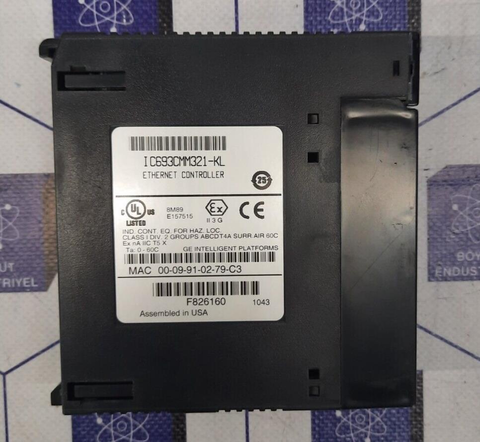 GE FANUC IC693CMM321-KL CMM321 ETHERNET INTERFACE