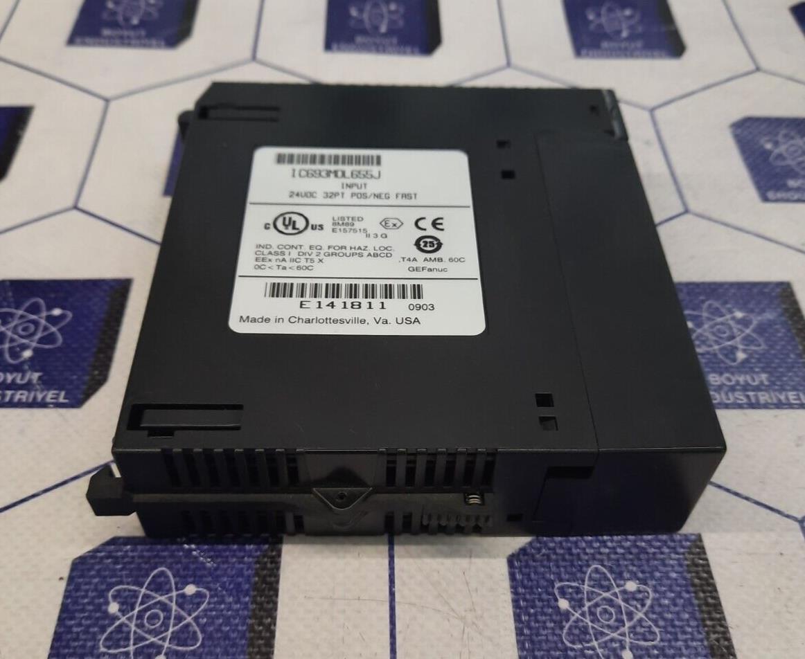 GE FANUC IC693MDL655J INPUT 24VDC/32PT POS/NEG FAST