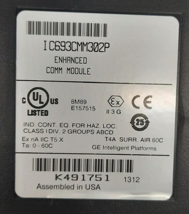 GE FANUC IC693CMM302P ENHANCED COMM MODULE