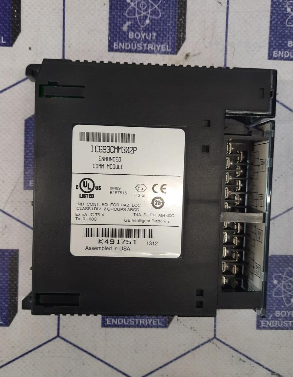 GE FANUC IC693CMM302P ENHANCED COMM MODULE