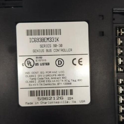 GE FANUC IC693BEM331K SERIES 90-30 GENIUS BUS CONTROLLER